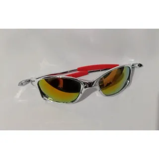 Estilosa Juju Lupa Feminino Masculino Óculos Mcs - Chumbo  Azul