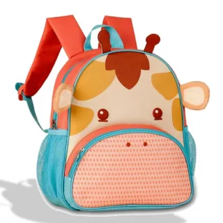Pequena mochila infantil para passeio ou creche, pet menino menina - Zebra