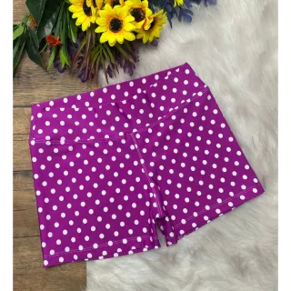 Curtinho Feminino Fitness Esportivo: Short de Academia Poá - Pink