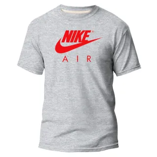 Estampa Nikke AIR NK Camiseta Cinza Masculina e Feminina Preto Azul Degrade - Cinza Rosa