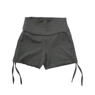 Roupa de Academia Shorts Cordinha Lateral - Preto