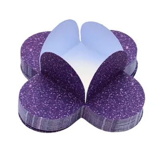 Forminha Petalas Glitter Doces Brigadeiro Kit 50 - Raryel - Vermelho