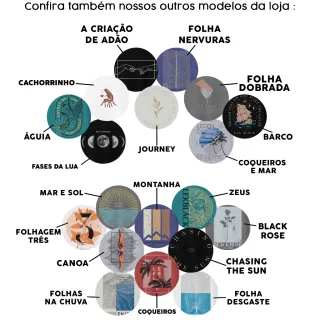 Malha Premium Camiseta Estampada Folha Desgaste Masculina - Branca