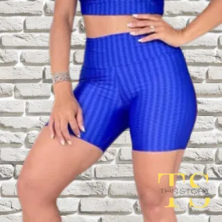 Treino Academia Curto Fitness 3D - Empina Bumbum - Pink