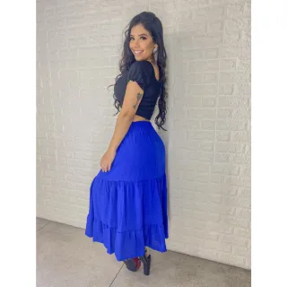 Viscose Três Marias Saia Feminina - Verão - 1