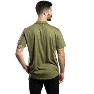 Ecológica Estonada Premium Masculina Camisa Slim Malha - Laranja