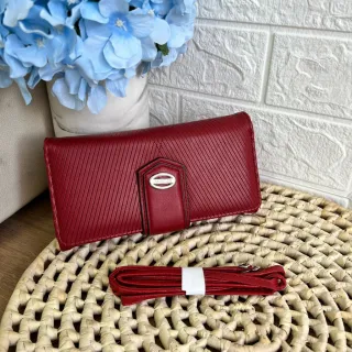 Porta cartão grande para carteira feminina - caqui2177