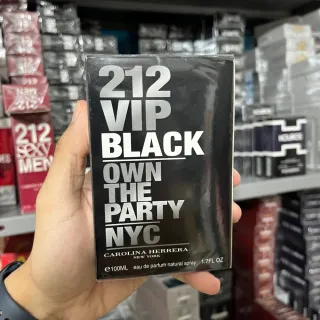 Melhor Qualidade Importados: Kit 3 Perfumes Masculinos 212 Men, 212 Vip Black e 212 Vip Men 100ml - Único