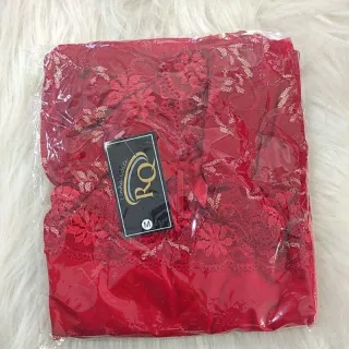 Roupa Sensual Feminina Camisola Rendada Bicolor - Preto