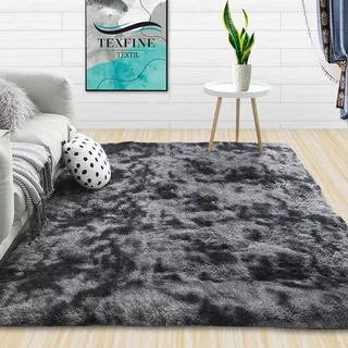 Tapete 2,00X1,40M Felpudo para Sala e Quarto - Cinza