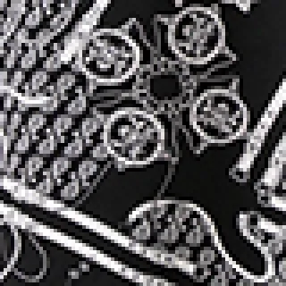 Camisa Manga Curta Masculino Social Floral Preto Branco - G