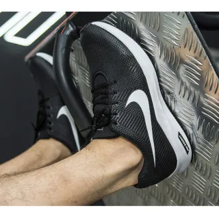 Caminhada Tênis Masculino Fitness Academia Zoom - PRETO/PRETO