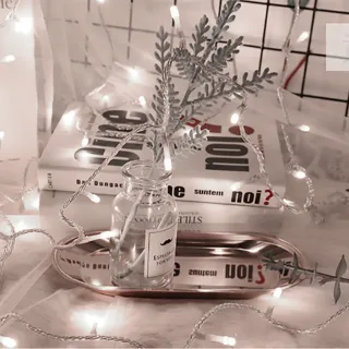 Enfeite Natalino Luz Pisca Pisca Led Bivolt 5M 8 Funções Árvore Natal - Colorido