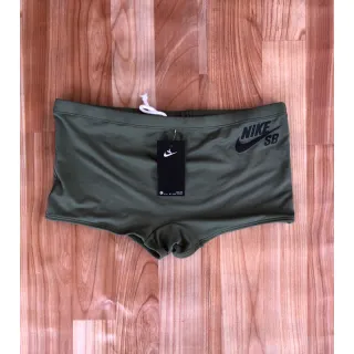 Roupa de banho masculina com proteção UV/ Sunga Box/Piscina/Praia/Verão - Azul