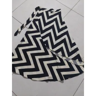 Amarração Estampa Floral Saia Longa Envelope Feminina Fenda - estampa 16