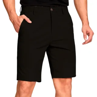 Bermuda Colorida Lisa Social Masculina em Sarja Jeans Brim - Bege Sarja