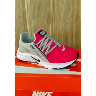 Esportivo Feminino Confortável Tênis para Academia Caminhada - Lilás/pto