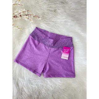 Cross curto shortinho - Compre online na Raryel - azul/riscos laranja