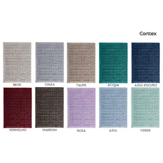 Tapete Antiderrapante Bolinha Micropop - 38X58, 50x70, 50x100 - Rozac - Bege