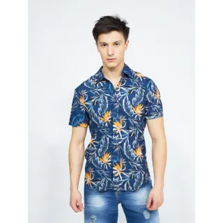 Modelo Importado Estampado Slim Fit Camisa 2023 - Camisa 072