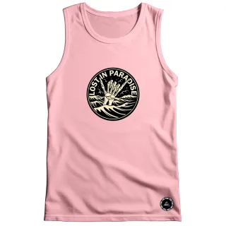 Hang Lose Camisa Regata Masculina Verão Surf Praia - CINZA-CLARO