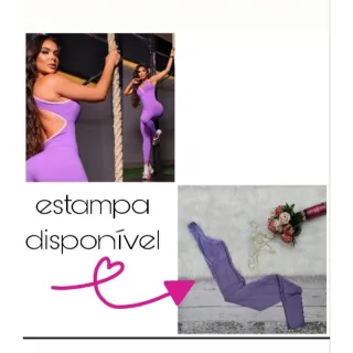 Roupas para Academia: Macacão Fitness Feminino Sandy - Longo e Curto - MACACÃO LONGO 11