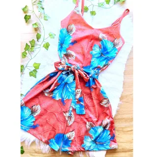 Macaquinho Estampado Verão Tamanho Único - 4