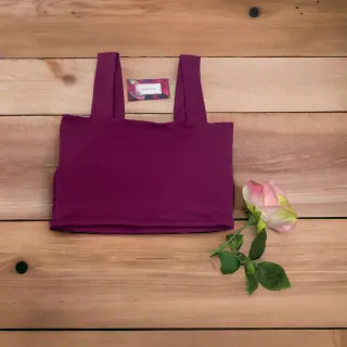 Suplex feminino sem bojo: cropped casual com alça grossa em várias cores lisas e estampadas - Verde Bandeira