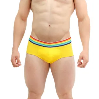 Microfibra respirável cueca slip arco iris - Lilás