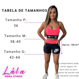 Conjunto Fitness Feminino Top Com Bojo e Short Bolso, Suplex com Ótima Elasticidade - Conjunto Branco