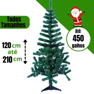 Pinheiro Canada Verde Tradicional Natal Árvore 90cm 120cm 150cm 180cm 210cm