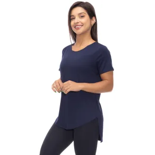 Kit Longline Tapa Bumbum: 3 Blusas Femininas Sobre Legging - Sortida