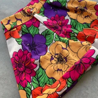 Estampado Feminino Social Curto - 2