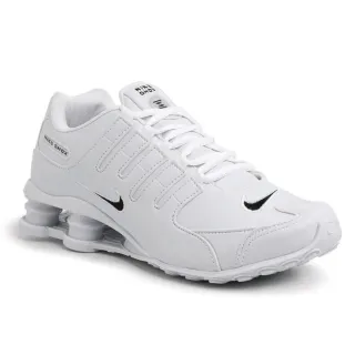 Promoção Tênis Nike Shox NZ 4 Molas - Calçado Esportivo Masculino - NZ PRETO/ROSA