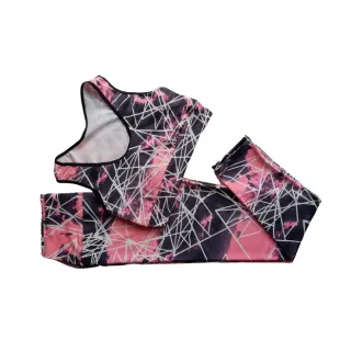 Calça Legging e Top Conjunto Fitness Feminino para Academia - COR 288