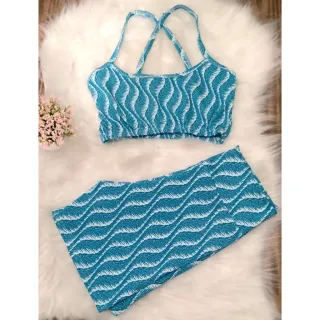 Conjunto Fitness Feminino Veste 36/42 Top + Short Academia Sem Bojo - CJ17