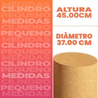 Decoração completa para festa com cilindro e painel arco - Kit Pegue e Monte - Único