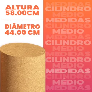 Decoração completa para festa com cilindro e painel arco - Kit Pegue e Monte - Único