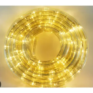 Iluminação Natal Luzes Led Rolo Tubo Mangueira Pisca Pisca 10m 110V - Colorido