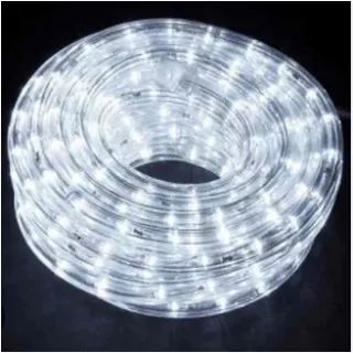 Iluminação Natal Luzes Led Rolo Tubo Mangueira Pisca Pisca 10m 110V - Colorido