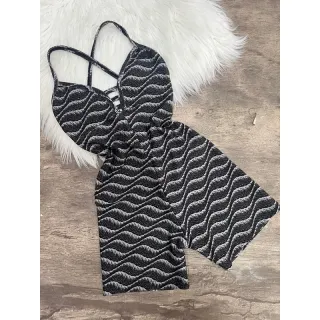 Alcinha Macaquinho Fitness - Costa Nua - ANIMAL PRINT LILÁS