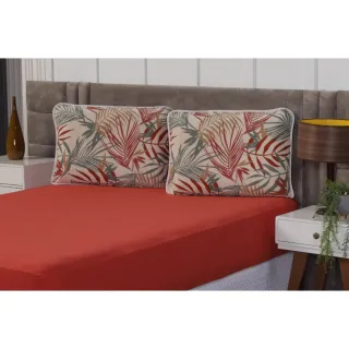 Malha 100% Algodão Jogo Lencol Casal 3 Pecas - ARGOS