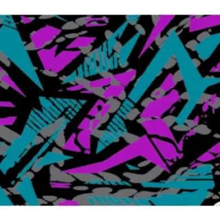 Saia fitness feminina curta em suplex - escolha a estampa que mais combina com você - ROSA/LILÁS/VERDE