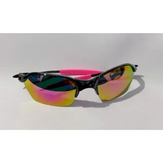 Estilosa Juju Lupa Feminino Masculino Óculos Mcs - Chumbo  Azul