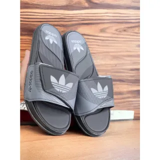 Chinelo LGBT slide com velcro - unissex - AD/CINZA NOVO