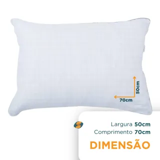 Camesa Travesseiro Neo Prime 50x70cm Algodão Ecopluma - Único
