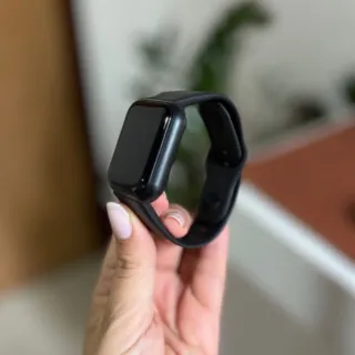 Relógio inteligente masculino com notificações de redes sociais - ENVIO IMEDIATO - Azul Marinho