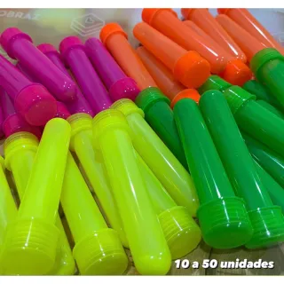 Lembrancinha de Festa Tubete Neon 13 cm - Kit