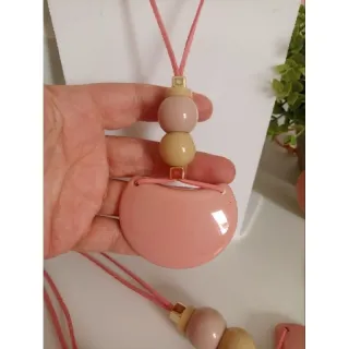 Escolha vários modelos de maxi colar feminino - Preto amêndoa