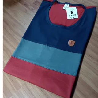 Preço de Fábrica - Camiseta Regata Masculina em Algodão Penteado Diversas Cores - AMARELA